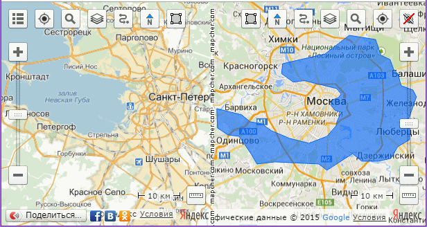 The shadow of St. Petersburg over Moscow